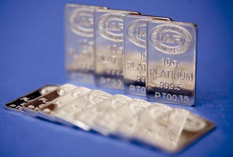 Platin bietet eine günstige Wette auf die Hausse bei Edelmetallen